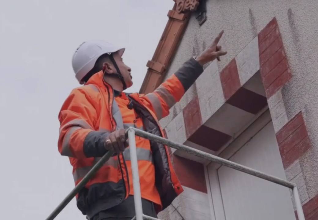 Technicien fibre optique AFC en intervention